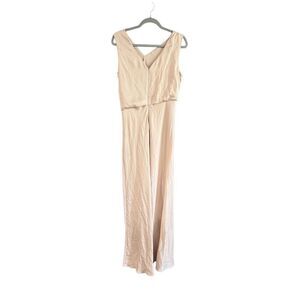 BHLDN Cream Maxi Dress